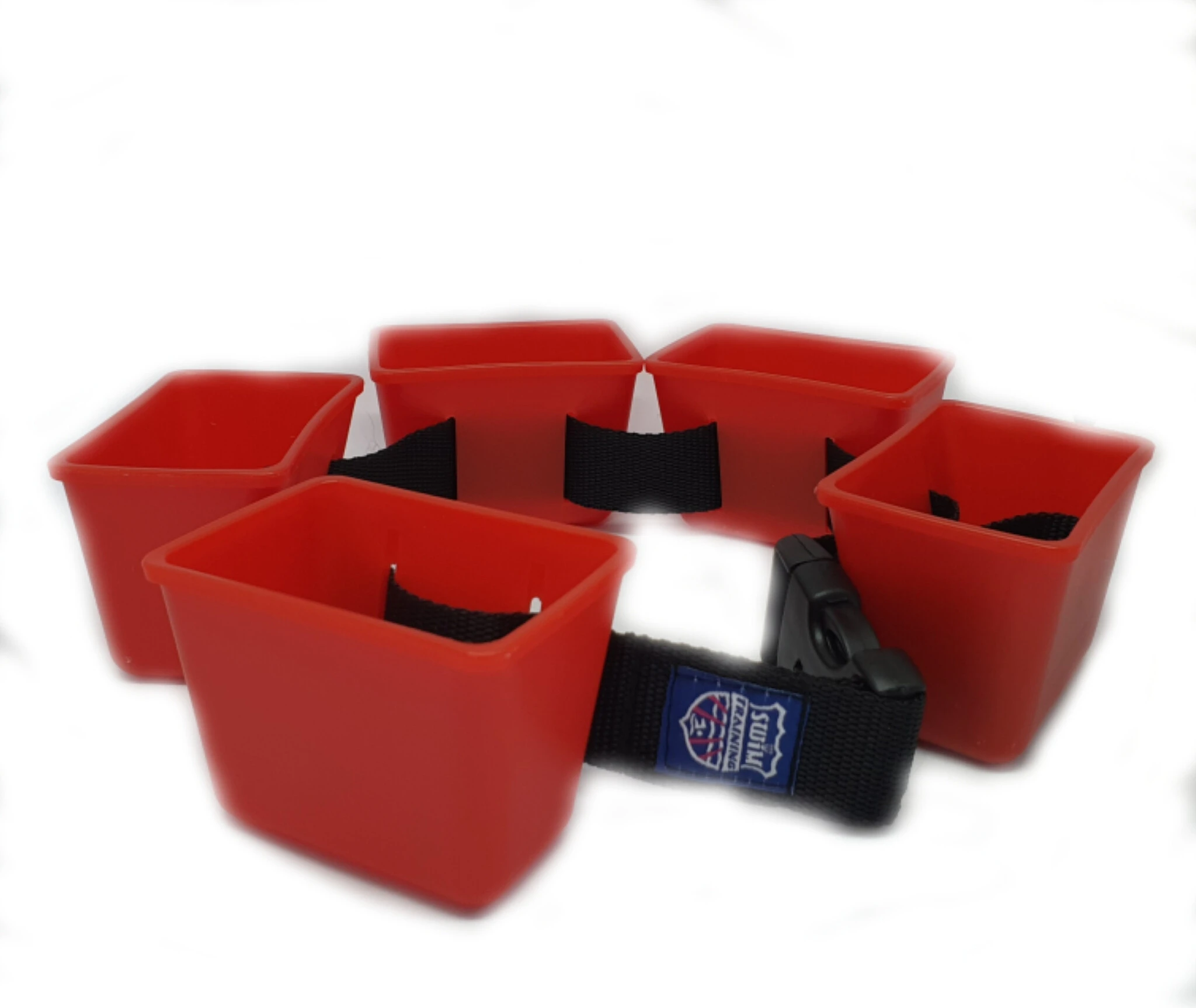 SwimTraining Тормозной пояс для плавания красный