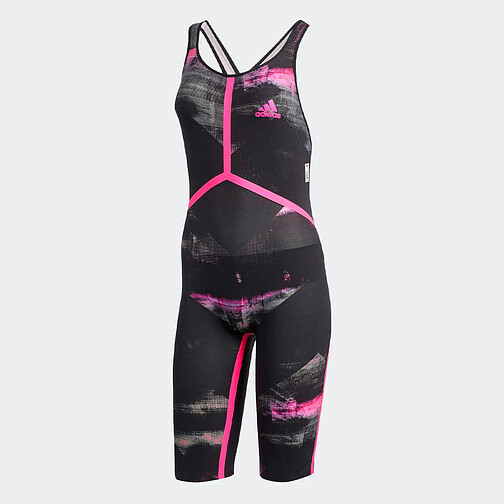 Adidas Гидрокостюм Adizero BreastStroke Open Back Black/Shopin - Noir/Roscho