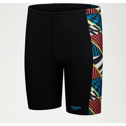 Speedo Джаммеры Boys Digital Panel Jammer Black/Red/Blue