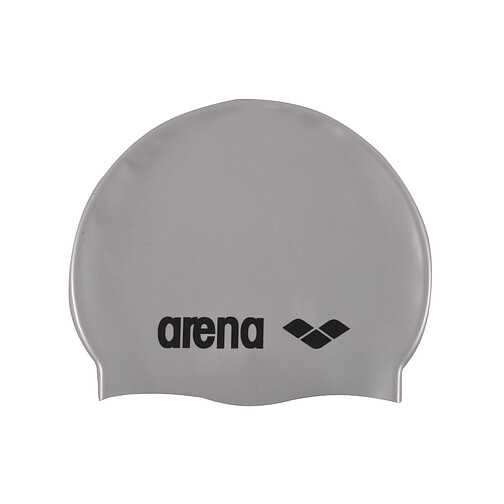 Arena Шапочка для плавания Classic Silicone Silver-Black