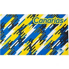 TURBO Полотенце из микрофибры TERRY MICROFIBRE (145 x100cm) CANARIAS FLAG 2020 yellow