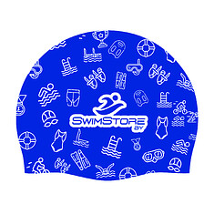 SwimStore Шапочка для плавания Aquatics dark blue