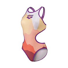 Arena Купальник ARENA ONE MORNING LIGHT TECH BACK purple-rose multi
