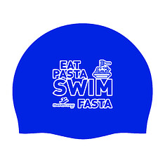 SwimStore Шапочка для плавания Eat Pasta dark blue