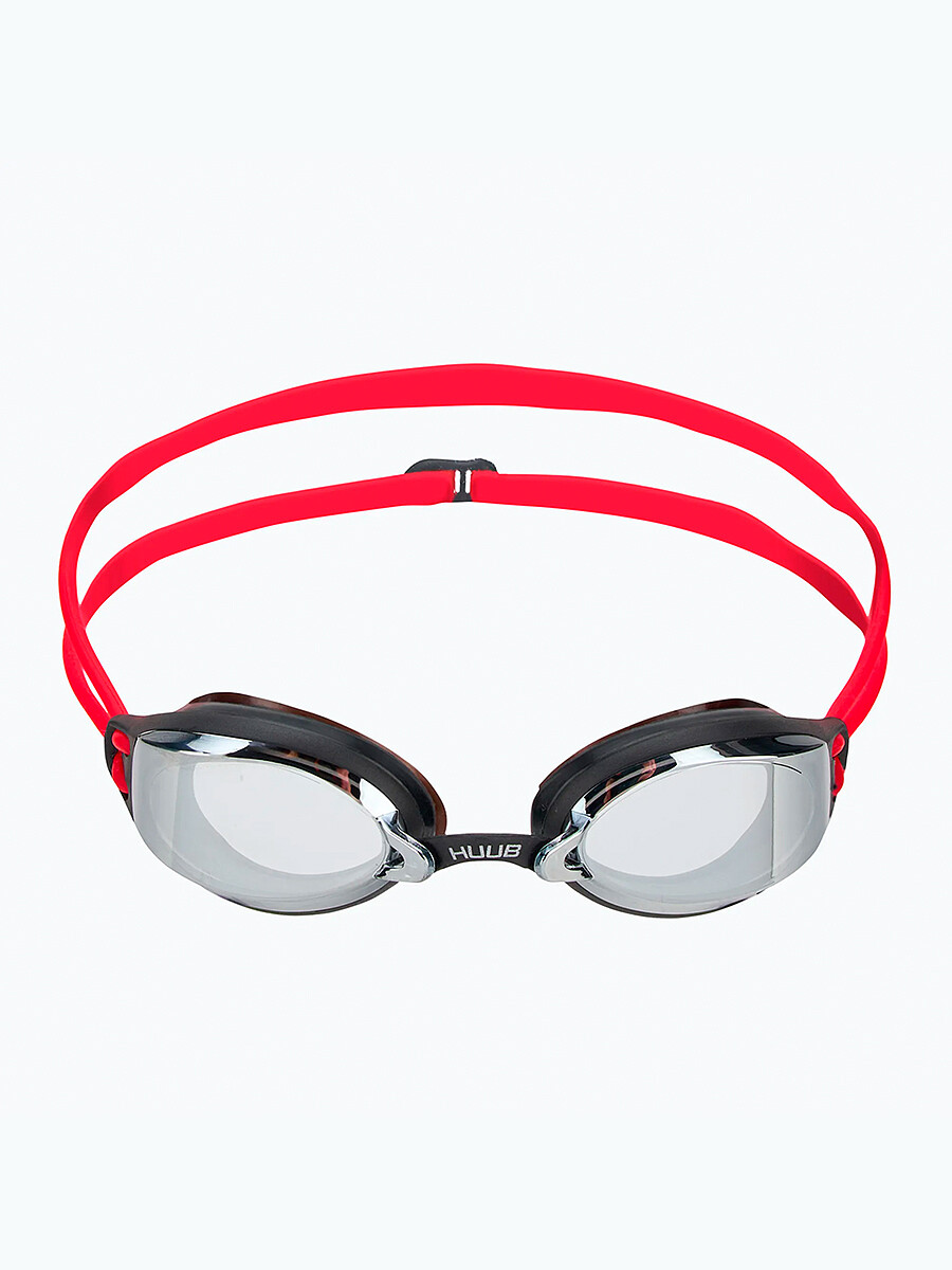 HUUB Очки для триатлона Brownlee Custom Air Goggle - Blk/Red + Lt Smoke Mirror