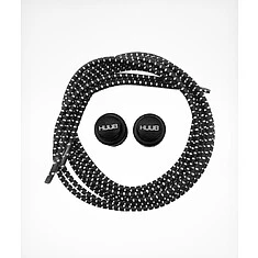 HUUB Комплект эластичных шнурков с фиксатором Elastic Lace Locks Black