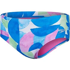 Speedo Плавки Club Training 13.5cm Allover Brief blue/pink