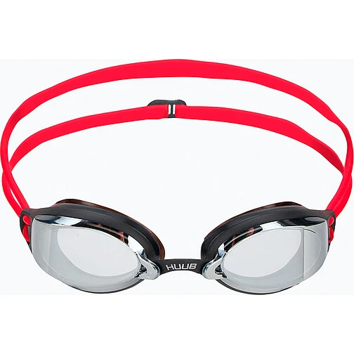 HUUB Очки для триатлона Brownlee Custom Air Goggle - Blk/Red + Lt Smoke Mirror