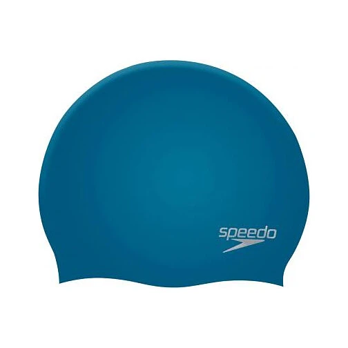 Speedo Шапочка для плавания Plain Moulded Silicone Cap Blue