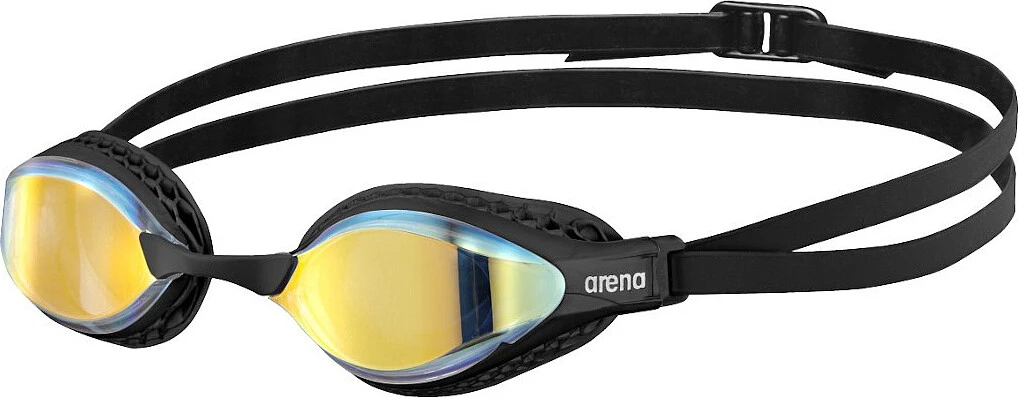 Arena Очки для плавания Airspeed Mirror Yellow Copper-Black