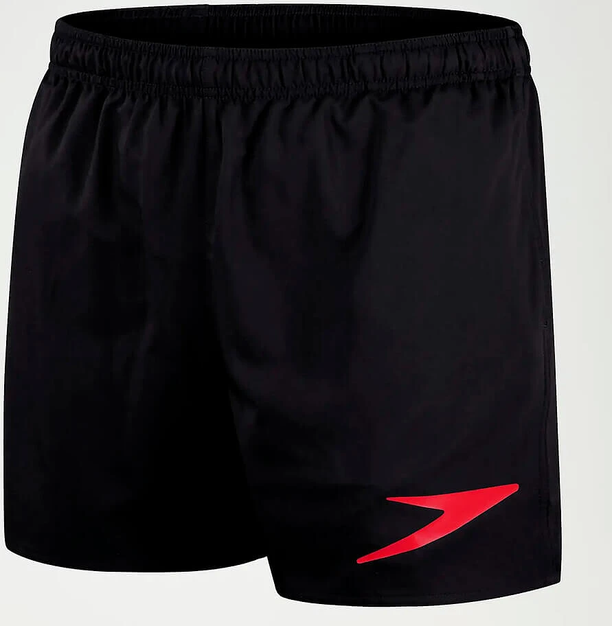 Speedo Шорты для плавания  SPORT SOLID 16" WSHT black/red