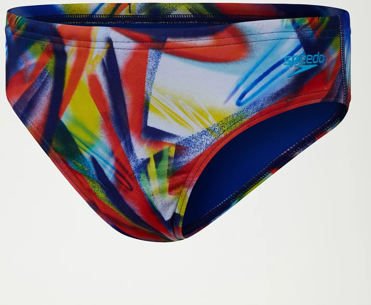 Speedo Плавки спортивные Boys Digital Allover 6.5cm Brief Navy/Red/Green