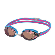 Speedo Очки для плавания Junior Vanquisher 3.0 Mirror Picton Blue/Vermillion/Gold