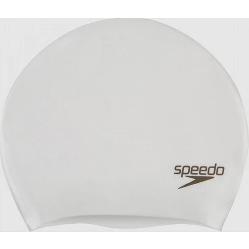 Speedo Шапочка для длинных волос Long Hair White/Gold