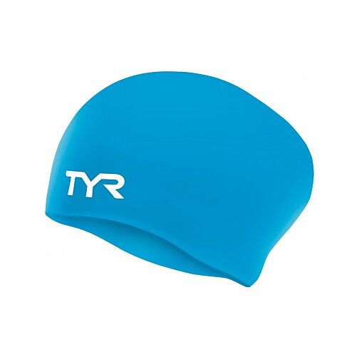 TYR Шапочка для длинных волос Long Hair Blue