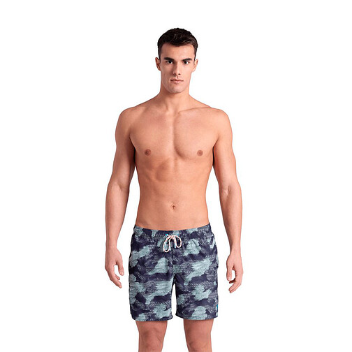 Arena Шорты для плавания BEACH BOXER ALLOVER asphalt-multi