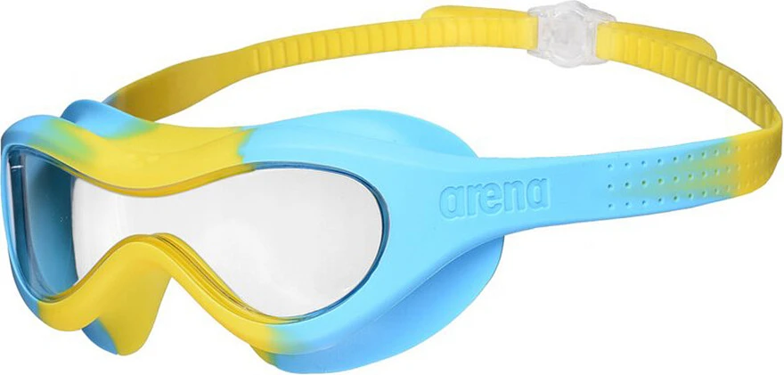 Arena Очки для плавания SPIDER KIDS MASK Clear-Yellow-Lightblue