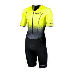 HUUB Стартовый костюм для триатлона мужской Commit Long Course Suit Fluo Yellow