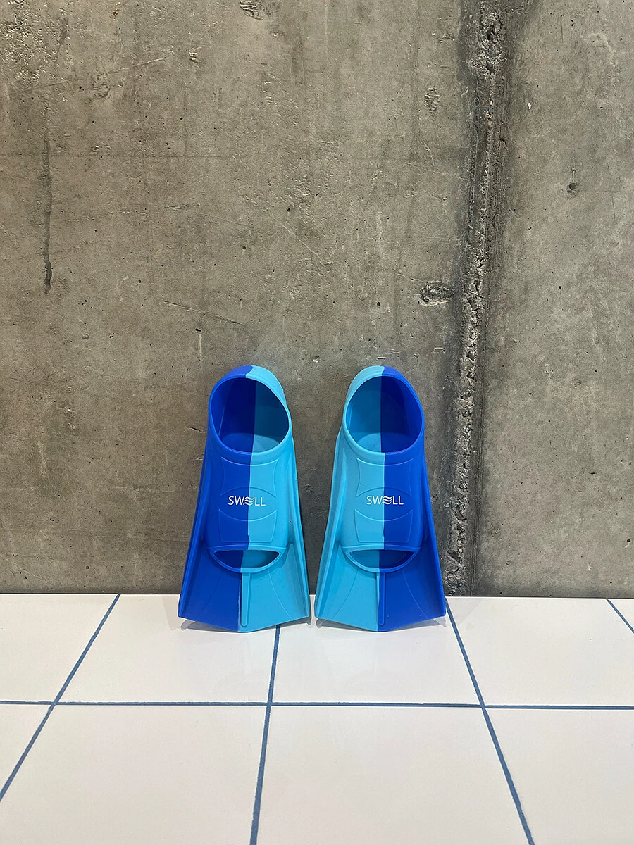 SWELL Ласты для плавания JUST SWELL Fins JR aqua-black