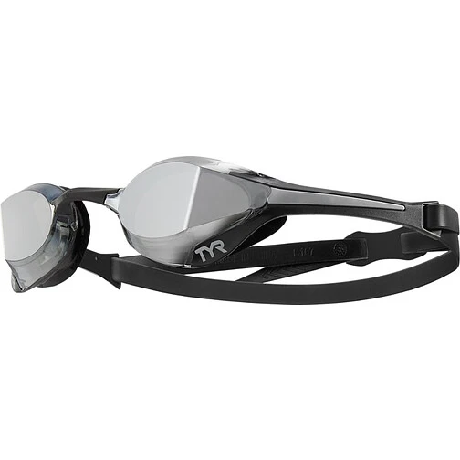 TYR Очки для плавания Tracer-X Elite Racing Mirrored Silver/Black