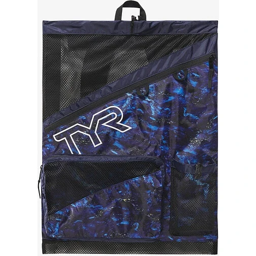 TYR Мешок-рюкзак Elite Team Mesh Backpack teal/multi