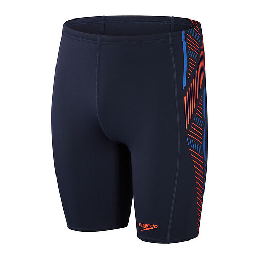 Speedo Джаммеры TECH PANEL JAMMER NAVY/ORANGE
