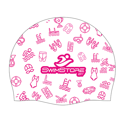 SwimStore Шапочка для плавания Aquatics white