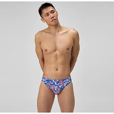Speedo Плавки мужские ML Printed Brief Blue/Orange
