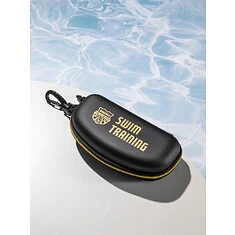 SwimTraining Чехол для очков ST Черный-Золотой