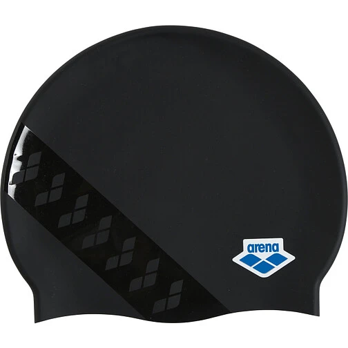 Arena Шапочка для плавания TEAM STRIPE CAP team stripe black black