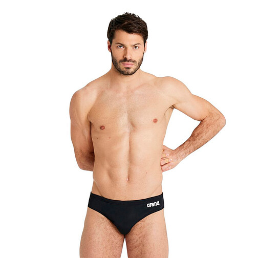 Arena Плавки спортивные TEAM SWIM BRIEF SOLID black-white