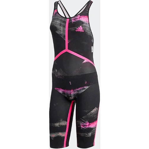 Adidas Гидрокостюм Adizero BreastStroke Open Back Black/Shopin - Noir/Roscho