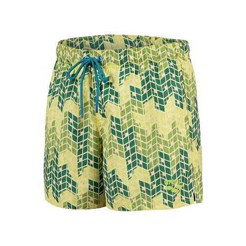 Arena Шорты для плавания BEACH SHORT ALLOVER soft green multi