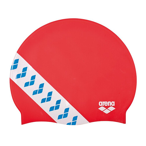 Arena Шапочка для плавания TEAM STRIPE CAP Red