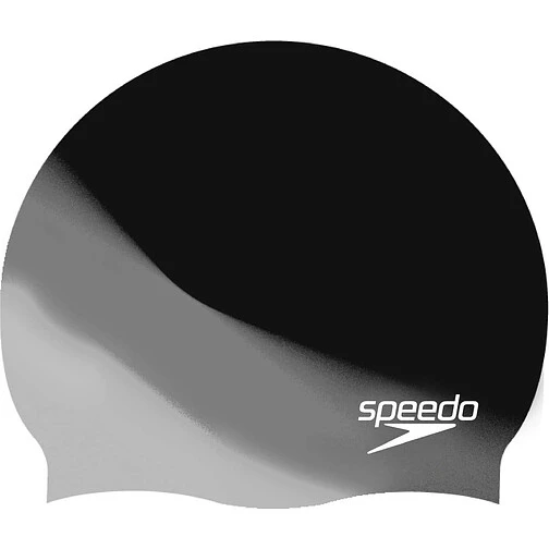 Speedo Шапочка Multi Colour Silicone Cap Black/Monument/Faded Storm