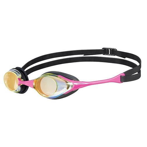 Arena Очки для плавания Cobra Swipe Mirror Yellow Copper-Pink