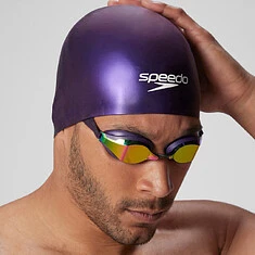 Speedo Шапочка для плавания стартовая Fastskin Hiro Cap Dark Grey