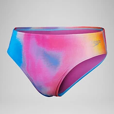 Speedo Плавки спортивные Men's Club Training 8cm Allover Digital Brief Pink/Yellow
