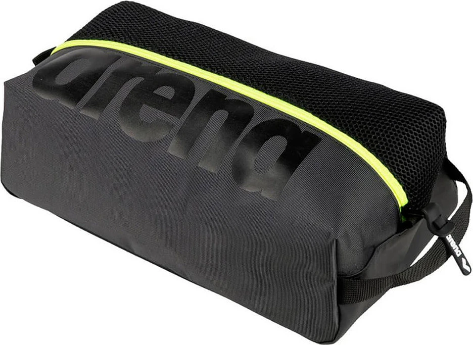 Arena Сумка-косметичка SPIKY III POCKET BAG dark_smoke-neon_yellow