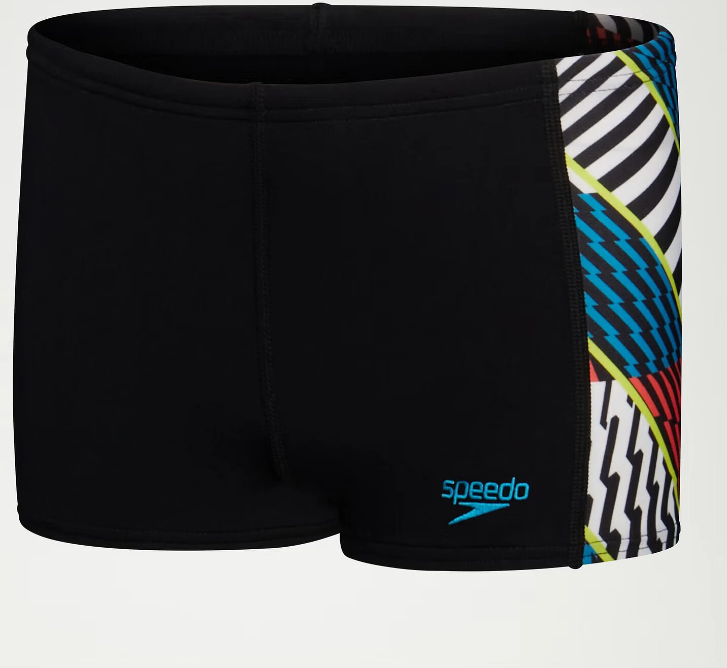 Speedo Плавки спортивные Boys Digital Panel Aquashort Black/Red/Blue