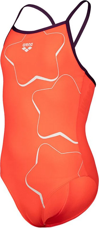 Arena Купальник спортивный ARENA STAR GRAPHIC LIGHTDROP JR br coral-plum