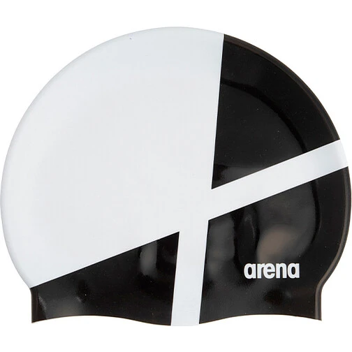 Arena Шапочка для плавания TEAM STRIPE CAP diamond - white - black