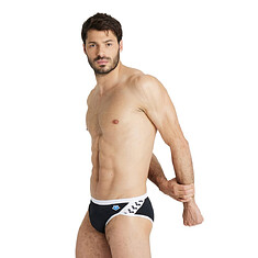 Arena Плавки спортивные ICONS SWIM BRIEFS SOLID black-white