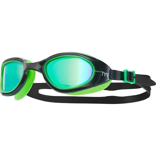TYR Очки для плавания Special OPS 2.0 Mirrored Green/Black