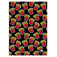 TURBO Полотенце из микрофибры TERRY MICROFIBRE (145 x100cm) FRIES yellow