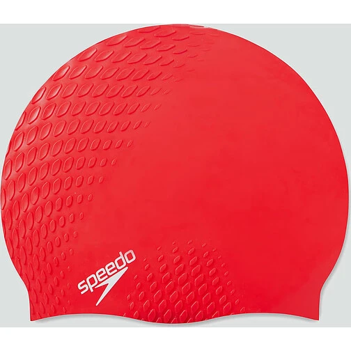 Speedo Шапочка для плавания Adult Bubble Active + Cap Red