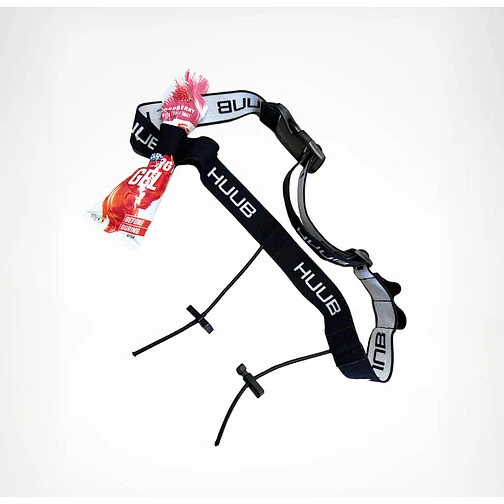HUUB Ремень для стартового номера Number Belt 4 Gels