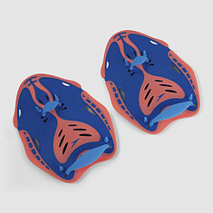 Speedo Лопатки для плавания Power Paddle blue/orange
