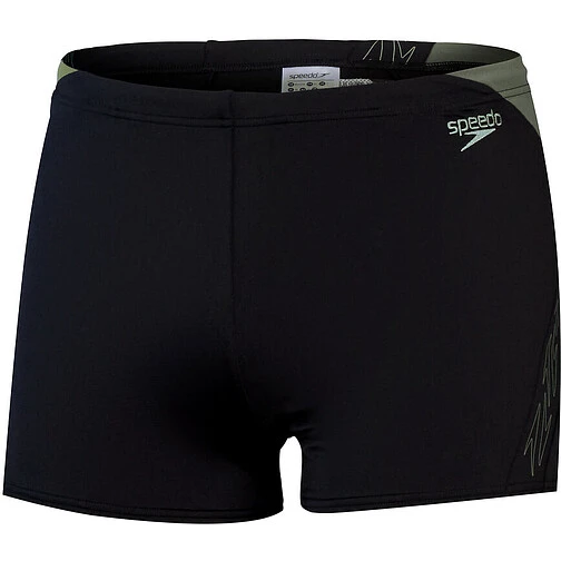 Speedo Плавки Hyperboom Splice Aquashort Black/Green