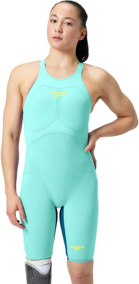Speedo Профессиональный костюм стартовый LZR Pure Valor 2.0 Openback Kneeskin Arctic Glass